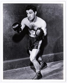 Rocky Marciano Type I Original 8x10 Photo PSA LOA