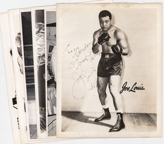 Boxing (6) Vintage Photos 8x10 [Joe Louis]