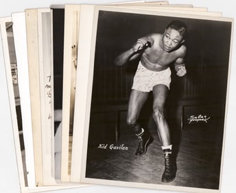Boxing (6) 8x10 Photos [Willie Pep]