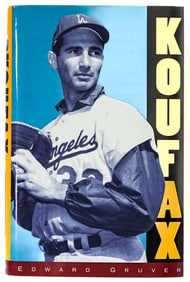 Sandy Koufax SIGNED Book [Dodger's]