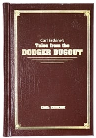 Tales from Dodger Dugout by Erskine MULTI-SIGNED