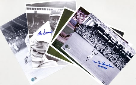 Dodgers MLB (5) SIGNED Photos BAS COA