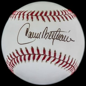 Carlos Beltran Single SIGNED Baseball BAS COA
