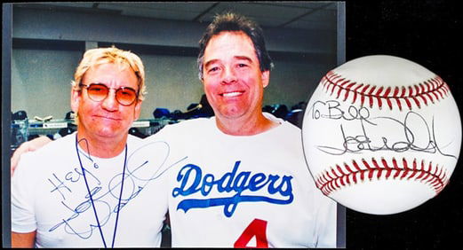 Joe Walsh (Musician) Single Signed Baseball COA