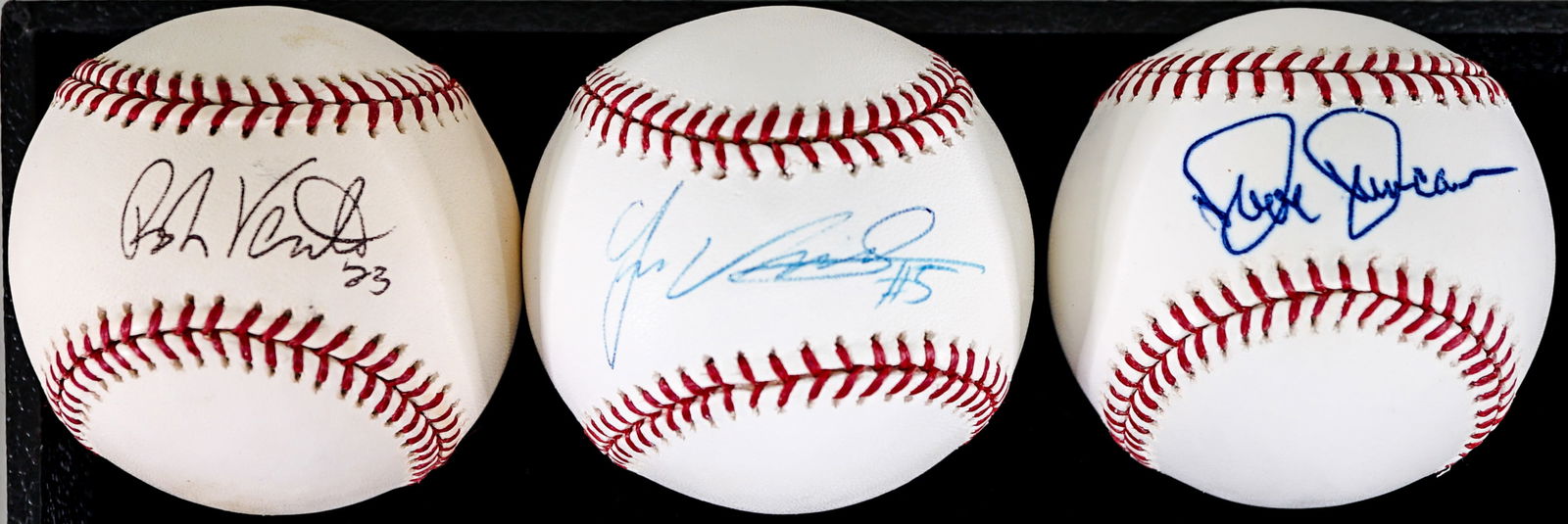 Chicago White Sox (3) Single Signed BB COA (1 of 2)