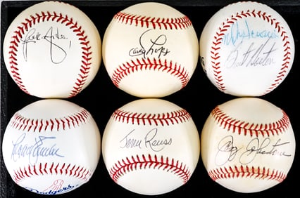 LA Dodgers 1981 Member Single Signed Baseball COA