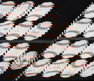 Seattle Mariners Greats Single Signed Baseballs