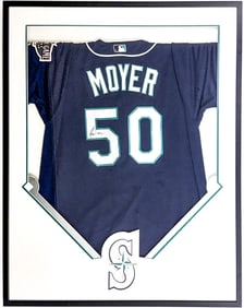Jamie Moyer Signed Seattle Mariners Jersey COA