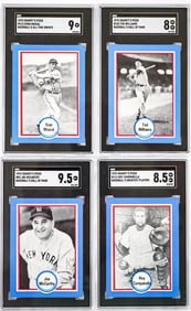 (1976 Shakey's Pizza Set Break) Four Cards