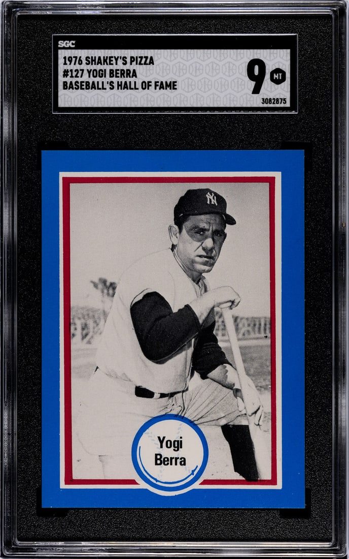 Yogi Berra (1976 Shakey's Pizza Set Break) (1 of 2)