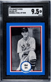 Mel Ott (1976 Shakey's Pizza Set Break)