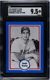 Sandy Koufax (1976 Shakey's Pizza Set Break)