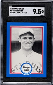 George Sisler (1976 Shakey's Pizza Set Break)