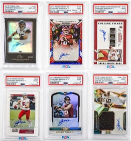 Gardner Minshew II Signed Rookie Cards (6)
