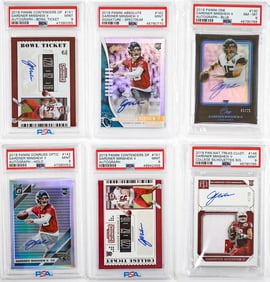 Gardner Minshew II Signed Rookie Cards (6)