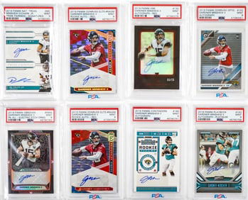 Gardner Minshew II Signed Rookie Cards (8)