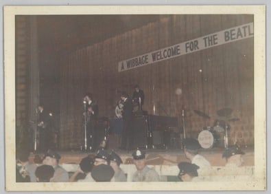 The Beatles 1964 Concert Philadelphia Photo