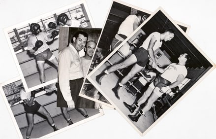 Rocky Graziano Vintage Boxing Photos (5)