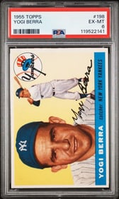 1955 Topps #390 Yogi Berra PSA 6
