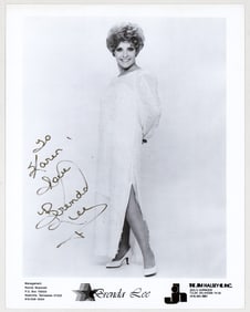 Brenda Lee 8x10 Photo SIGNED BAS COA
