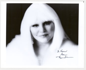 Peggy Lee 8x10 Photo SIGNED BAS COA