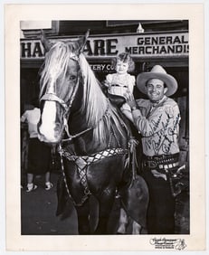 Ray 'Crash' Corrigan 8x10 Photo SIGNED BAS COA