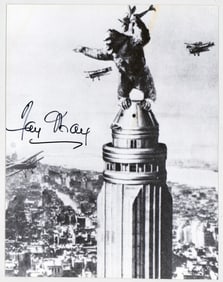 Fay Wray (King Kong) 7x9 Photo SIGNED BAS COA
