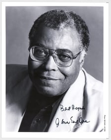 James Earl Jones SIGNED 8x10 Photo BAS COA