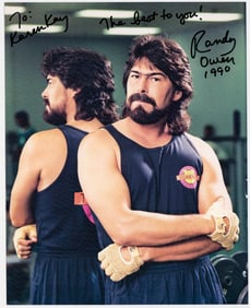 Randy Owen SIGNED 8x10 Color Photo BAS COA