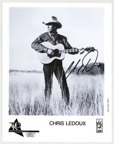 Chris Ledoux SIGNED 8x10 Photo BAS COA