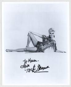 Mitzi Gaynor SIGNED 8x10 Photo BAS COA