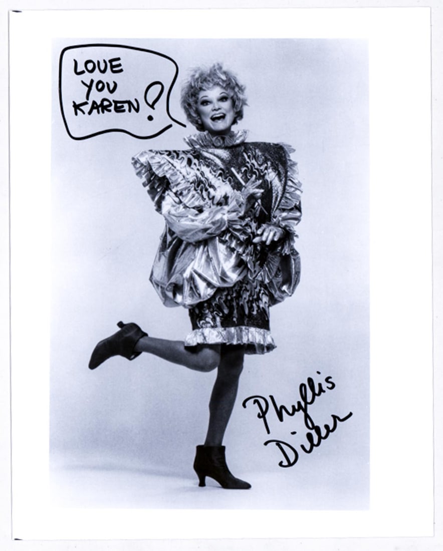 Phyllis Diller 8x10 Photo SIGNED BAS COA (1 of 3)