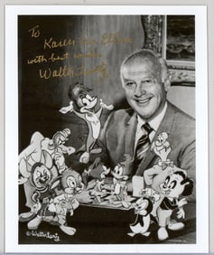 Walter Lantz (Looney Tunes) 5x6 Photo SIGNED COA