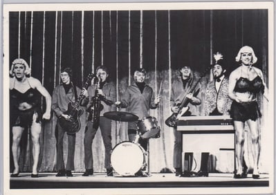 Sam The Sham Signed Oversized Postcard BAS COA