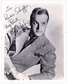 Bob Hope 8x10 Photo [Secretarial Signed]