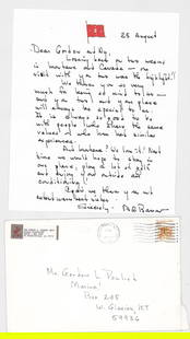General Robert H. Barrow ALS: General Robert H. Barrow ALS. The absence of a condition report does not imply that the lot is in perfect condition or completely free from wear and tear, imperfections, or the conditions of aging. Ph