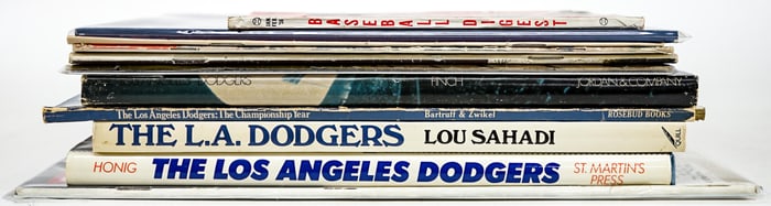 Los Angeles Dodgers Large Books, Programs