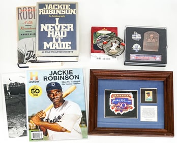 Jackie Robinson Collectibles & Memorabilia