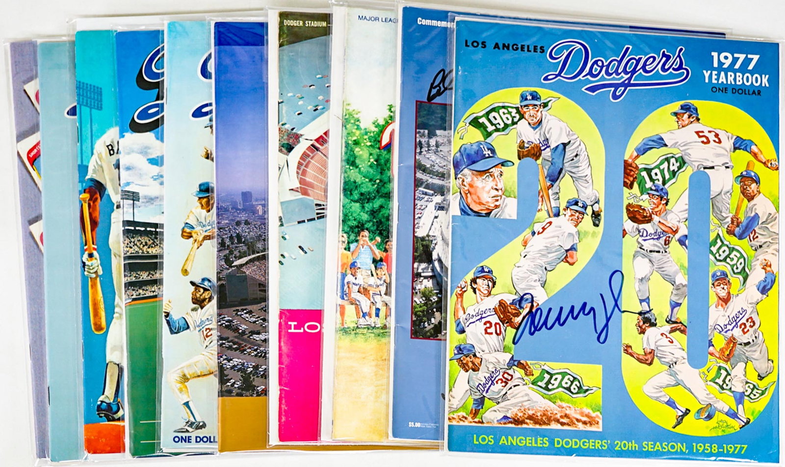 Los Angeles Dodgers Yearbooks, World Series (1 of 11)