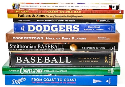 Dodgers, Baseball Large Format HC Books (9)