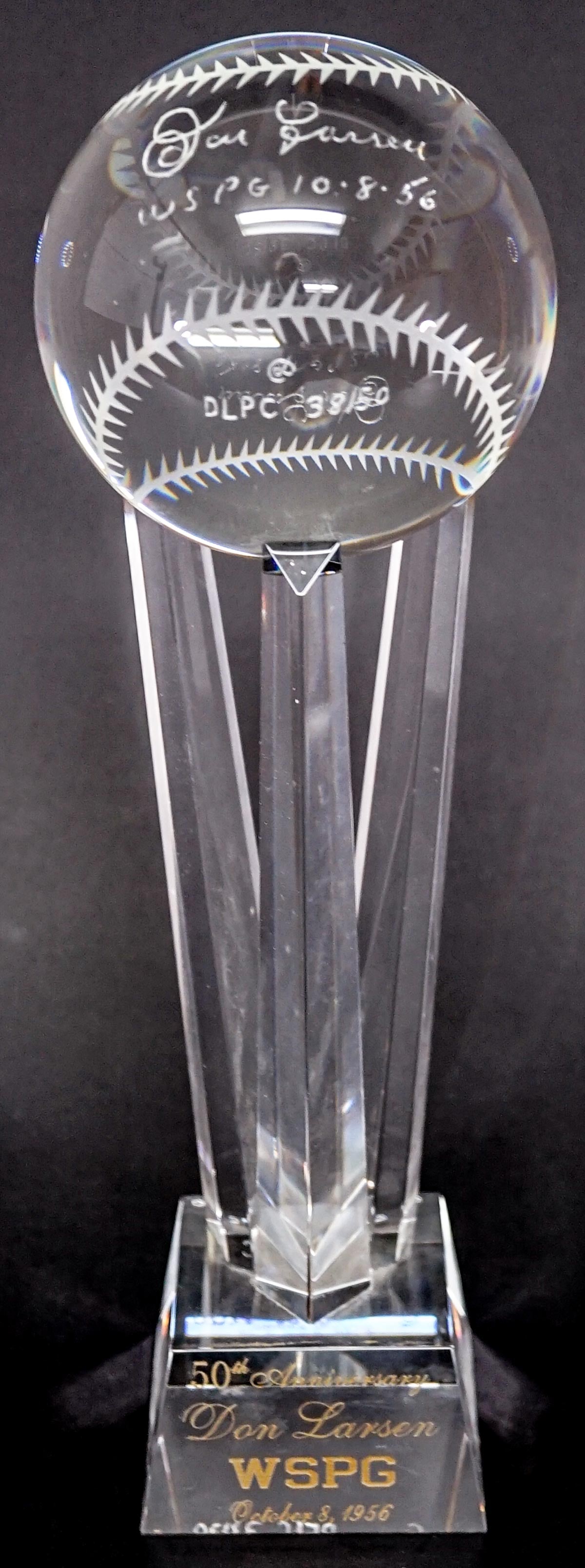 Don Larsen Etched WS PG Baseball #38/50 (1 of 14)