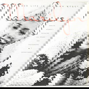 Marilyn by George Barris SIGNED BAS COA: Marilyn, Her Life in Her Own Words by George Barris. Inscribed and signed on half title page. 1995 with unclipped dust jacket. Birch Lane Press. 164 pp. Illustrated. Two-tone covers. Beckett Authentic