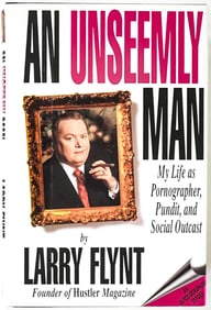 Larry Flynt - An Unseemly Man SIGNED BAS COA