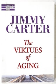 Jimmy Carter - The Virtues of Aging SIGNED COA