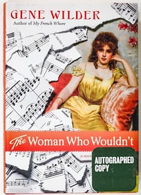 Gene Wilder - The Woman Who Wouldn't SIGNED COA