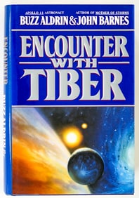 Buzz Aldrin - Encounter with Tiber SIGNED BAS LOA