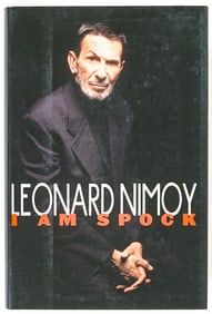 Leonard Nimoy - I Am Spock SIGNED BAS COA