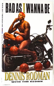 Dennis Rodman - Bad As I Wanna Be SIGNED COA