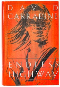 David Carradine - Endless Highway SIGNED BAS COA