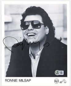 Ronnie Milsap 8x10 Photo SIGNED BAS COA